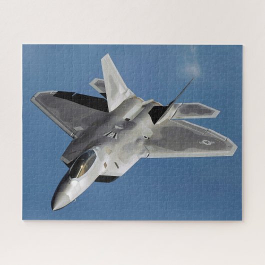 F-22 Raptor einsatzbereit Kadena Luftbasis 2009 Puzzle (Horizontal)