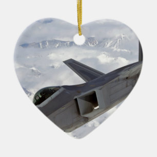 F-22 Raptor-Elmendorf AFB Keramik Ornament