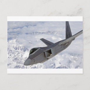 F-22 Raptor-Elmendorf AFB Postkarte
