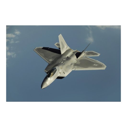 F-22 Raptor Fighter Jet Fotodruck (Vorne)