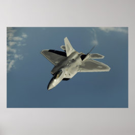 F-22 Raptor Fighter Jet Poster