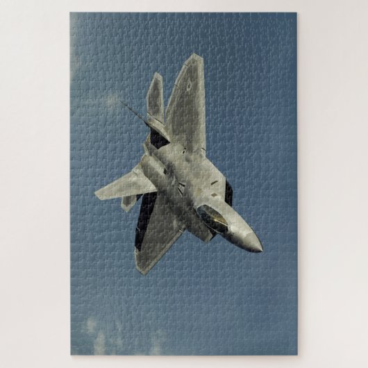 F-22 Raptor Fighter Jet Puzzle (Vertikal)