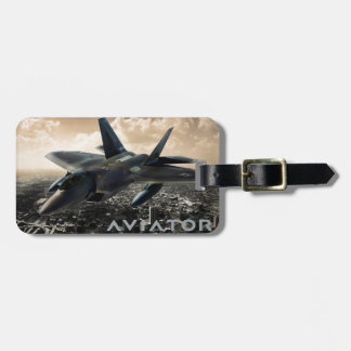F-22 Raptor Jet Fighter Gepäckanhänger