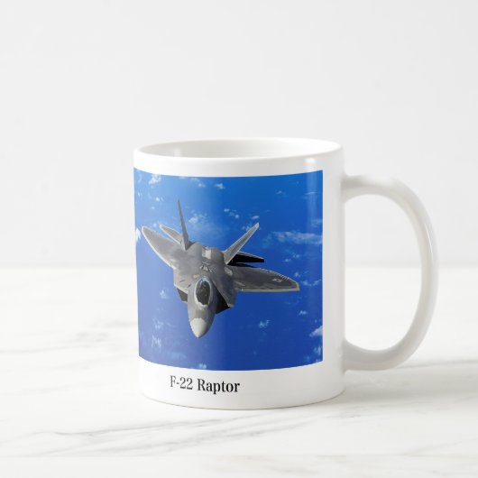 F-22 Raptor Kaffeetasse (Rechts)