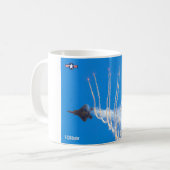 F-22 RAPTOR KAFFEETASSE (Vorderseite Links)