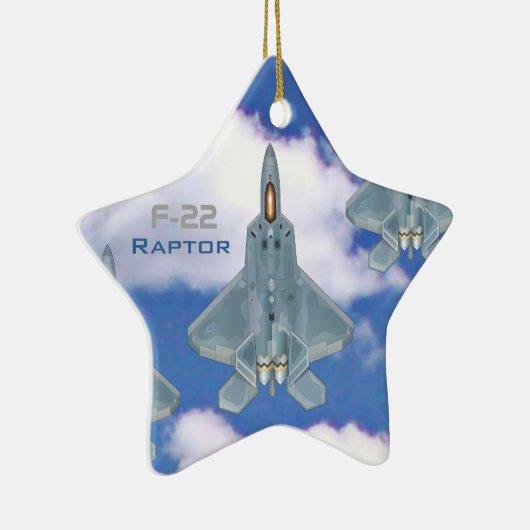 F-22 Raptor Keramikornament (Rechts)