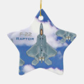 F-22 Raptor Keramikornament (Vorne)