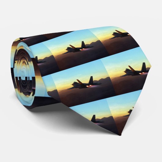 F-22 Raptor Krawatte (Gerollt)