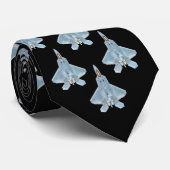 F-22 RAPTOR-Krawatte Krawatte (Gerollt)