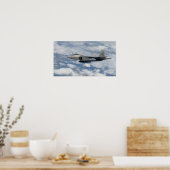 F-22 Raptor-Luftfahrzeuge Poster (Küche)
