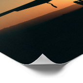 F-22 Raptor-Luftfahrzeuge Poster (Ecke)