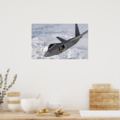 F-22 Raptor-Luftfahrzeuge Poster (Küche)