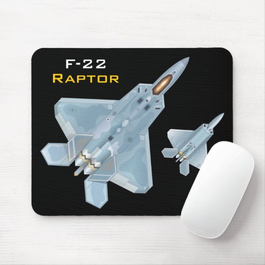 F-22 Raptor Mousepad (Mit Mouse)