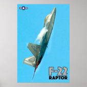 F-22 RAPTOR POSTER (Vorne)