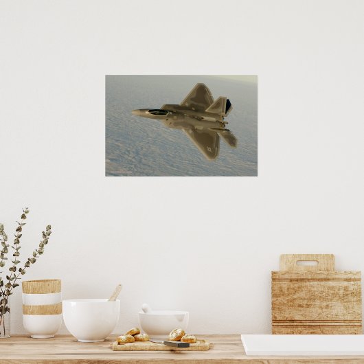 F-22 Raptor Poster (Küche)