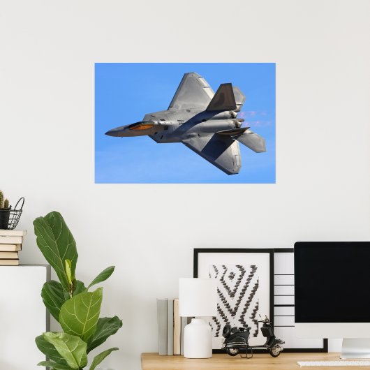 F-22 Raptor Poster (Heimbüro)