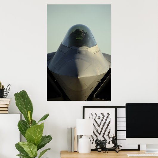 F-22 Raptor Poster (Heimbüro)