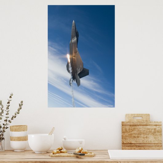 F-22 Raptor Poster (Küche)
