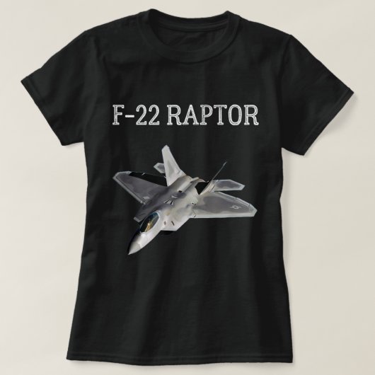 F-22 Raptor Shirt Cooler Kampfjet F22 Raptor Jet (Design vorne)