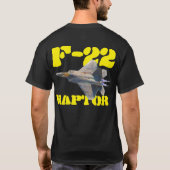 F-22 RAPTOR T-Shirt (Rückseite)