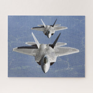 F-22 Raptor Tarnkappen-Kampfjet der fünften Genera Puzzle