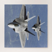 F-22 Raptor Tarnkappen-Kampfjet der fünften Genera Puzzle (Horizontal)