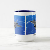 F-22 Raptor Tasse (Zentrum)