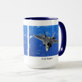 F-22 Raptor Tasse (VorderseiteRechts)