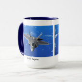 F-22 Raptor Tasse (Vorderseite Links)