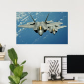 F-22 Raptoren Poster (Heimbüro)
