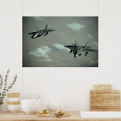 F-22 Raptoren Poster (Küche)