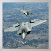 F-22 Raptoren Poster (Vorne)