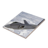F-22 Raubvogel-Elmendorf AFB Fliese (Seite)