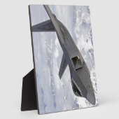 F-22 Raubvogel-Elmendorf AFB Fotoplatte (Seite)