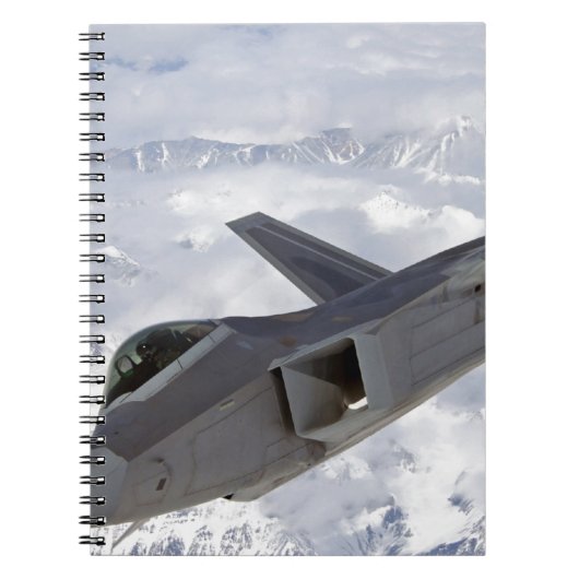 F-22 Raubvogel-Elmendorf AFB Notizblock (Vorderseite)