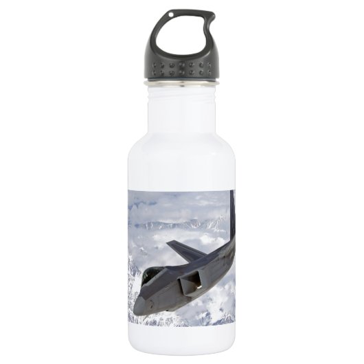 F-22 Raubvogel-Elmendorf AFB Trinkflasche (Vorderseite)
