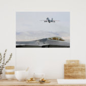 F-22 RaubvogelEA-6B Prowler Poster (Küche)