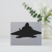 F-22 STEALTH FIGHTER POSTKARTE (Stehend Vorderseite)