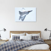 F-22A RAPTOR 24x36 Leinwanddruck (Insitu (Schlafzimmer))