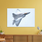 F-22A RAPTOR 24x36 Leinwanddruck (Insitu (Wohnzimmer))