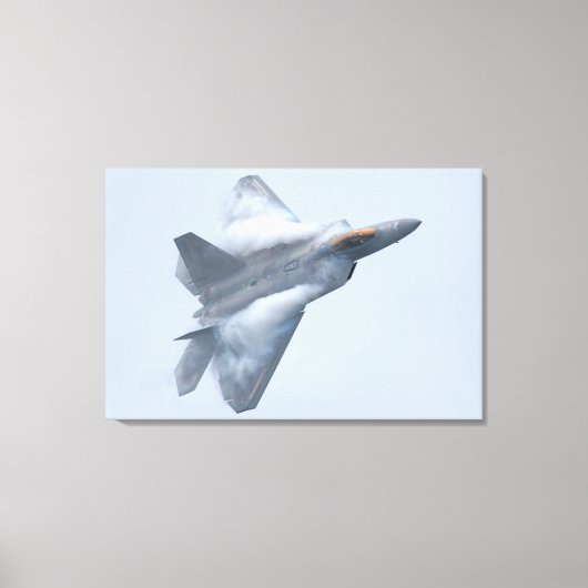 F-22A RAPTOR 24x36 Leinwanddruck (Vorderseite)
