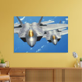 F-22A RAPTOR 24x36 Leinwanddruck (Insitu (Wohnzimmer))