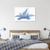 F-22A RAPTOR 24x36 Leinwanddruck (Insitu (Schlafzimmer))
