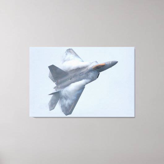 F-22A RAPTOR 32x48 Leinwanddruck (Vorderseite)