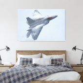 F-22A RAPTOR 32x48 Leinwanddruck (Insitu (Schlafzimmer))