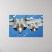 F-22A RAPTOR 32x48 Leinwanddruck (Vorderseite)