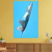 F-22A RAPTOR 40x60 Leinwanddruck (Insitu (Wohnzimmer))