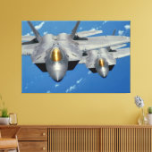 F-22A RAPTOR 40x60 Leinwanddruck (Insitu (Wohnzimmer))
