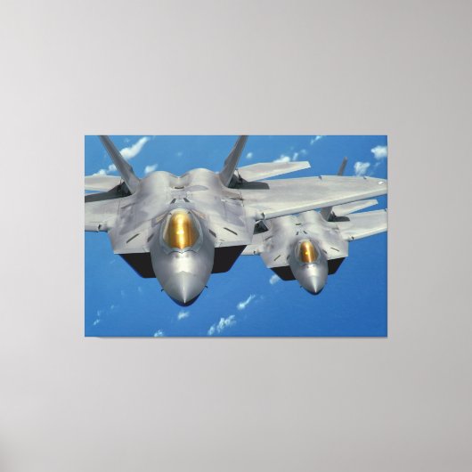 F-22A RAPTOR 40x60 Leinwanddruck (Vorderseite)
