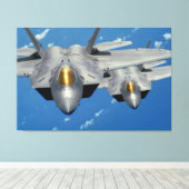F-22A RAPTOR 40x60 Leinwanddruck (Insitu (Holzboden))